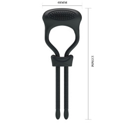 Pretty Love Anneau Vibrant Curitis Noir
